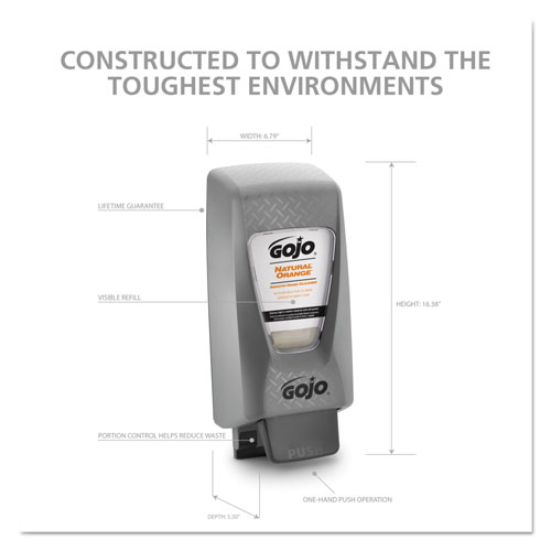Gojo PRO 2000 Hand Soap Dispenser, 2000 mL, 7.06