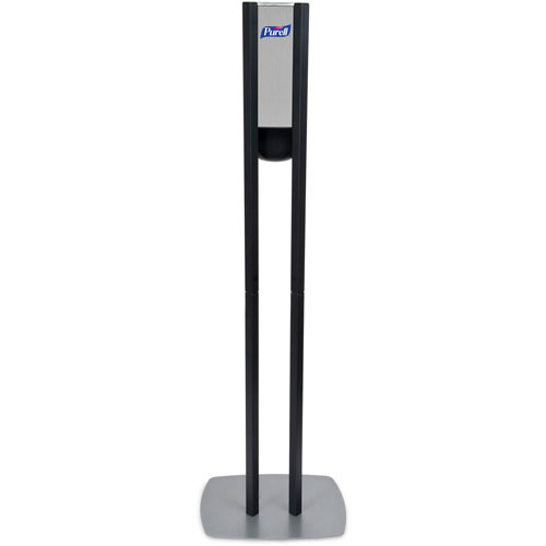 Purell ES6 Dispenser Floor Stand, Freestanding, ABS Plastic, Gray