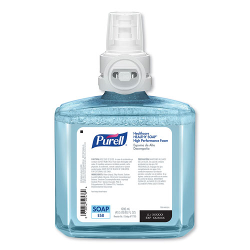 Purell Healthcare HEALTHY SOAP High Performance Foam ES8 Refill, 1200 mL, 2/Carton