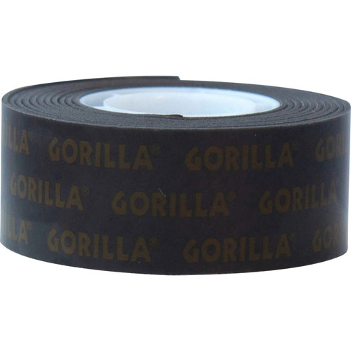 Gorilla Glue Heavy Duty Mounting Tape, Permanent, Holds Up to 30 lbs, 1