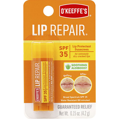 O'Keeffe's SPF 35 Lip Balm, Cream, 0.15 fl oz