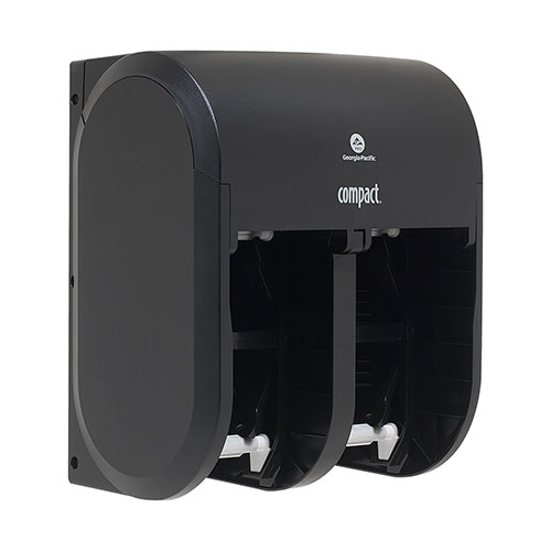 Compact® Quad Vertical Four Roll Coreless Tissue Dispenser, 11.75 x 13.25