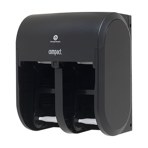 Compact® Quad Vertical Four Roll Coreless Tissue Dispenser, 11.75 x 13.25