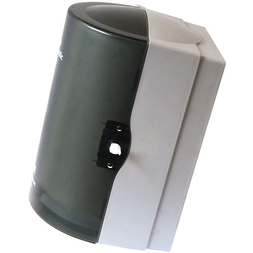 Sofpull Junior C-Pull Towel Dispenser, 7 1/10w x 6 11/16 x 10 3/4, Translucent Smoke