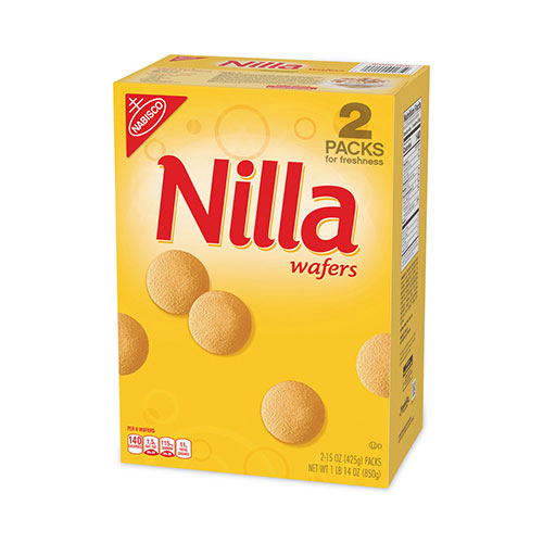 Nabisco Nilla Wafers, 15 oz Box, 2 Boxes/Pack