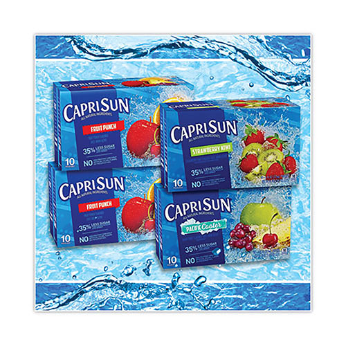 Capri Sun® Fruit Juice Pouches Variety Pack, 6 oz, 40 Pouches/Pack