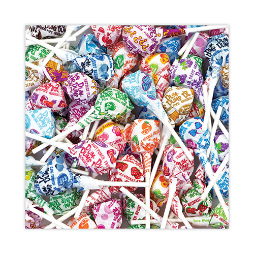 Spangler Candy Dum-Dum-Pops, 15 Assorted Flavors, 500 Pieces/Bag