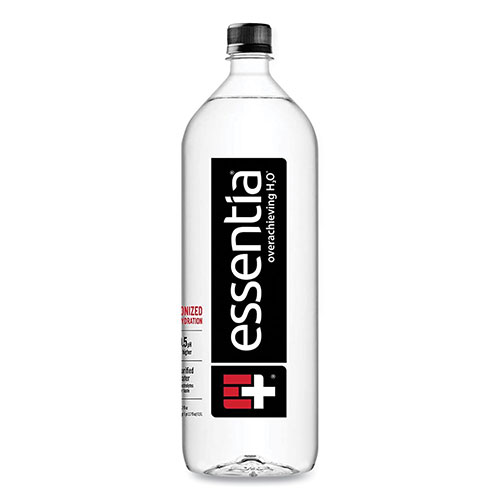 Nestle Ionized Alkaline Water, 12 oz Bottle, 12/Carton