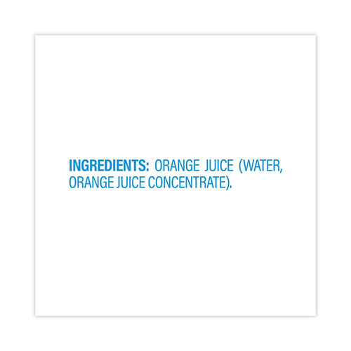 Ocean Spray 100% Juice, Orange, 4 oz Cup, 48/Box, Delivered 1-4 Business Days