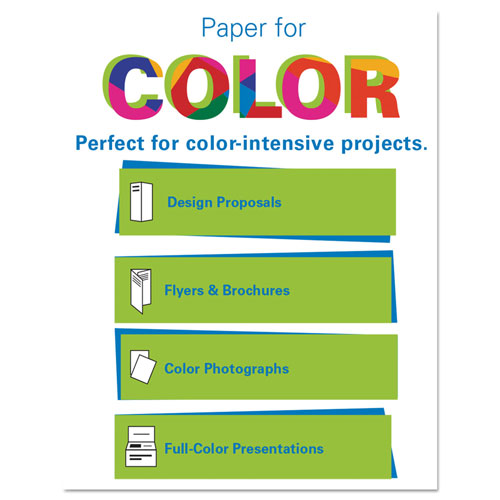 Hammermill Premium Color Copy Cover, 100 Bright, 80lb, 18 x 12, 250 Sheets/Pack, 4 Packs/Carton
