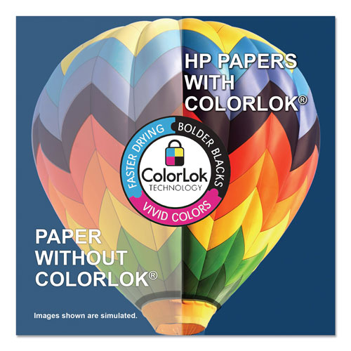 HP CopyandPrint20 Paper, 92 Bright, 20lb, 8.5 x 11, White, 400 Sheets/Ream, 6 Reams/Carton