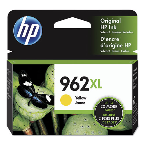 HP 962XL, (3JA02AN) High Yield Yellow Original Ink Cartridge
