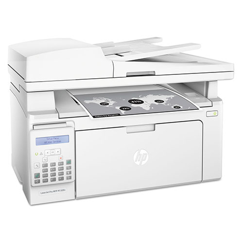 HP LaserJet Pro MFP M130fn Multifunction Laser Printer, Copy/Fax/Print/Scan