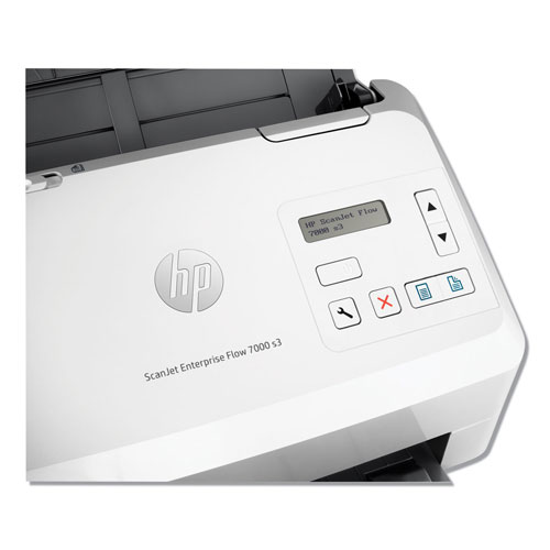 HP ScanJet Enterprise Flow 7000 s3 Sheet-Feed Scanner, 600x600 dpi, 80-Sheet ADF