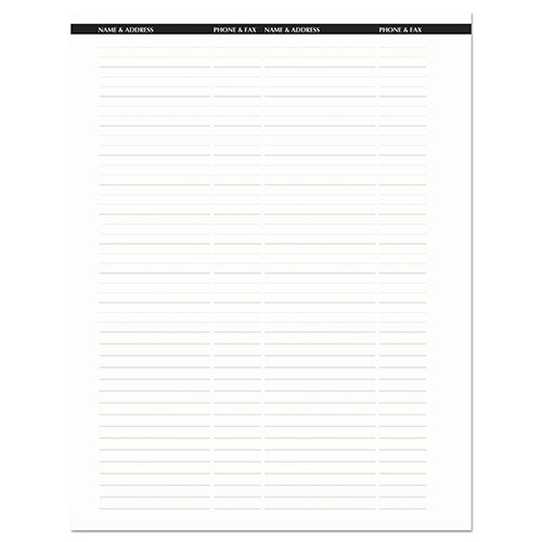 House Of Doolittle Recycled Professional Weekly Planner, 15-Minute Appts, 11 x 8.5, Black Wirebound Soft Cover, 24-Month (Jan-Dec): 2024-2025