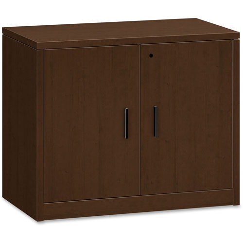 Hon 2-Door Storage Cabinet, 36" x 20" x 29-1/2", Mocha