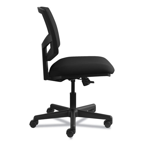 Hon Volt Series Mesh Back Task Chair with Synchro-Tilt, Supports up to 250 lbs., Black Seat/Black Back, Black Base
