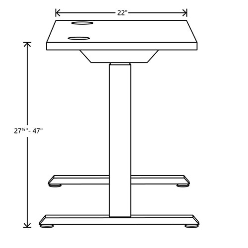 Hon Coordinate Height Adjustable Desk Bundle 2-Stage,58