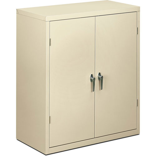 Hon Assembled Storage Cabinet, 36w x 18 1/8d x 41 3/4h, Putty