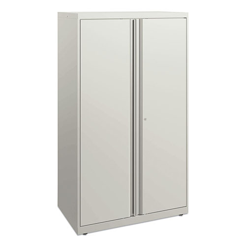 Hon Flagship Storage Cabinet with 6 Small, 6 Medium and 2 Large Bins, 30 x 18 x 52.5, Charcoal