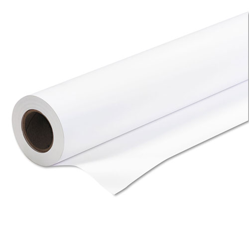 Iconex Amerigo Wide-Format Paper, 2" Core, 24 lb, 36" x 150 ft, Coated White