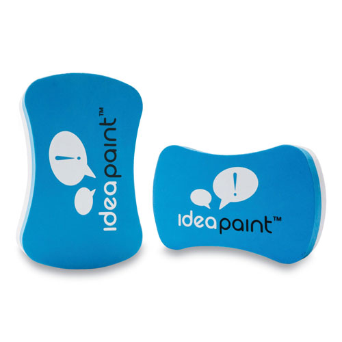 IdeaPaint™ Big Boy Foam Dry Erase Whiteboard Erasers, 6.81 x 5.43 x 1.38, 2/Pack