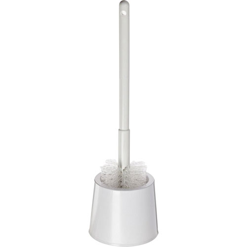 Impact Deluxe Scratchless Bowl Brush/Caddy Set, 16" Overall Length, 12/Carton, White