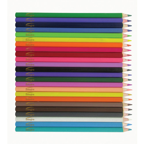 Integra Colored Pencil, 24/Pack