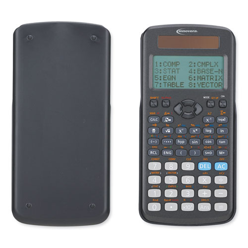 Innovera Advanced Scientific Calculator, 417 Functions, 15-Digit LCD, Four Display Lines