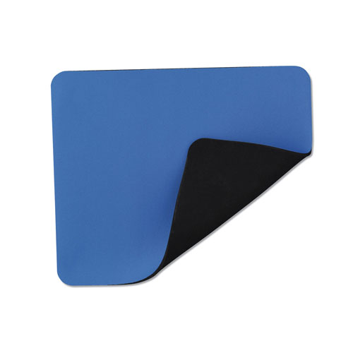 Innovera Latex-Free Mouse Pad, Blue