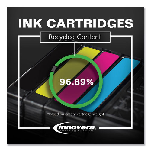 Innovera Remanufactured Black Ink, Replacement for HP 65 (N9K02AN), 120 Page-Yield