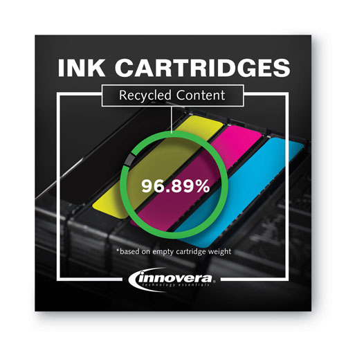Innovera Remanufactured Yellow High-Yield Ink, Replacement for HP 972XL (L0S04AN), 7,000 Page-Yield