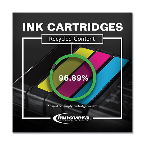 Innovera Remanufactured Black High-Yield Ink, Replacement for LC203BK, 550 Page-Yield