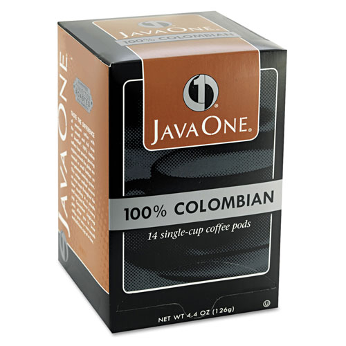 Java One™ 30200 Single Cup Coffee Pods, Columbian Supremo