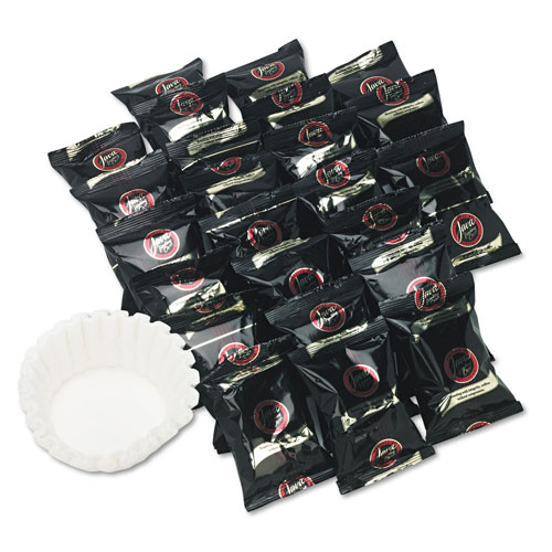 Java Trading Company Coffee Portion Packs, 1.5oz Packs, French Roast, 42/Carton