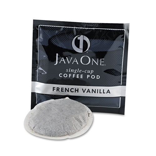 Java One™ Coffee Pods, French Vanilla, Single Cup, 14/Box