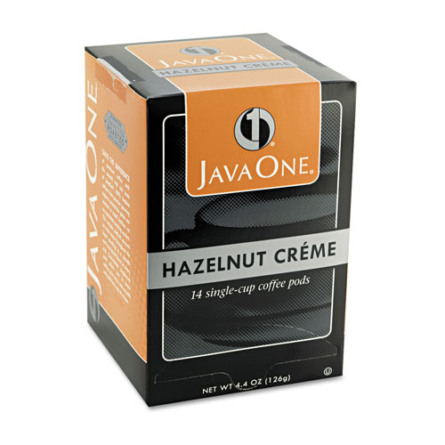 Java One™ 70500 Single Cup Coffee Pods, Hazelnut Creme