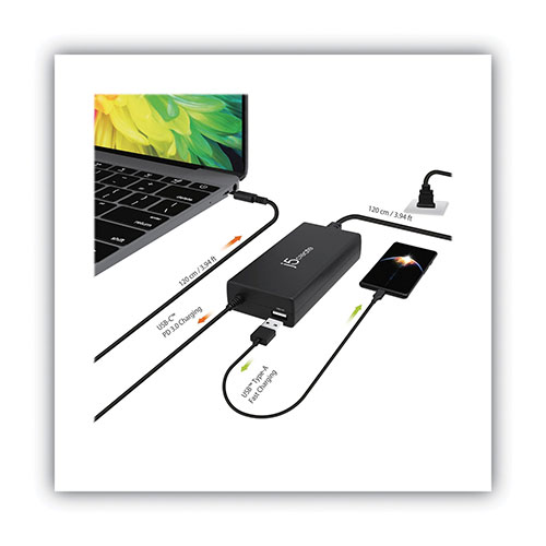 J5 Create USB-C Super Charger, Black