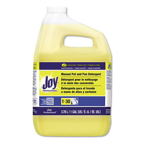 Joy Dishwashing Liquid, Lemon Scent, One Gallon Bottle, 4/Carton