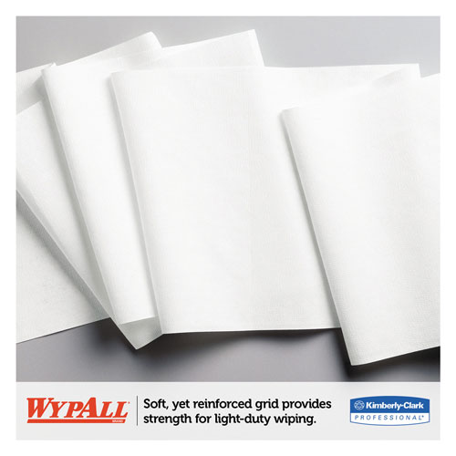 WypAll® L30 Towels, 11 x 10.4, White
