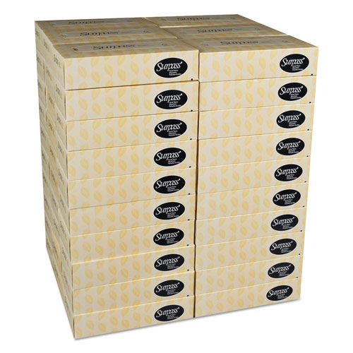 Kimberly-Clark Facial Tissue, 2-Ply, White,125 Sheets/Box, 60 Boxes/Carton