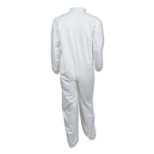 KleenGuard™ A40 Elastic-Cuff and Ankles Coveralls, 3X-Large, White, 25/Carton