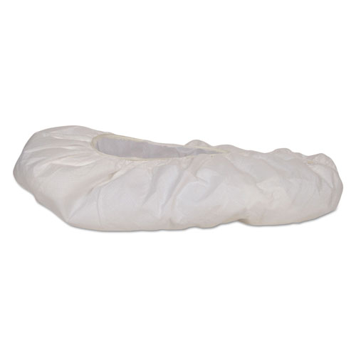 KleenGuard™ A40 Shoe Covers, One Size Fits All, White, 400/Carton