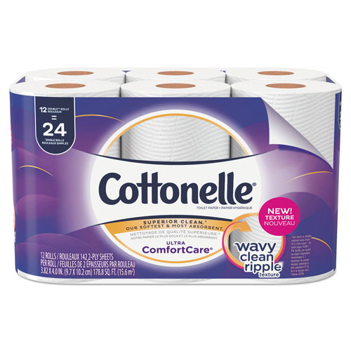 Kimberly-Clark Cottonelle® Ultra ComfortCare Toilet Paper | Soft Tissue ...