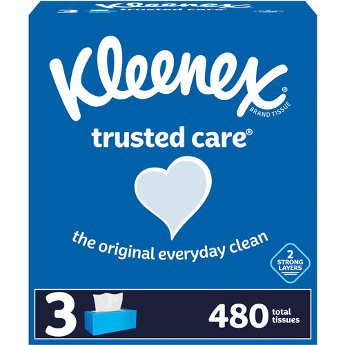 Kleenex trusted care Tissues - 2 Ply - 8.40