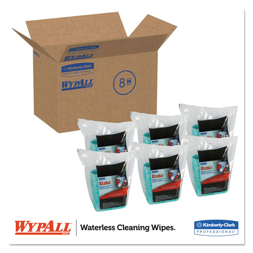 WypAll® Waterless Cleaning Wipes Refill Bags, 12 x 9, 75/Pack