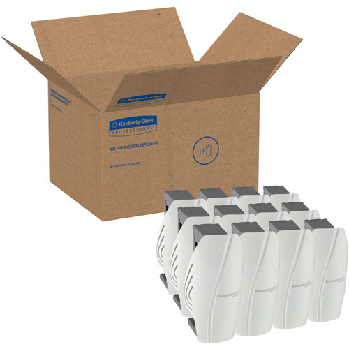 Kimberly-Clark Continuous Air Freshener Dispenser, 2 4/5 X 5 X 2 2/5, White
