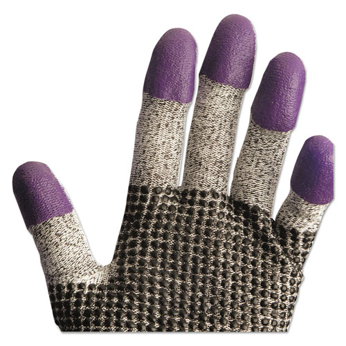 Jackson Safety® G60 Purple Nitrile Gloves, 240mm Length, Large/Size 9, Black/White, 12 Pair/CT