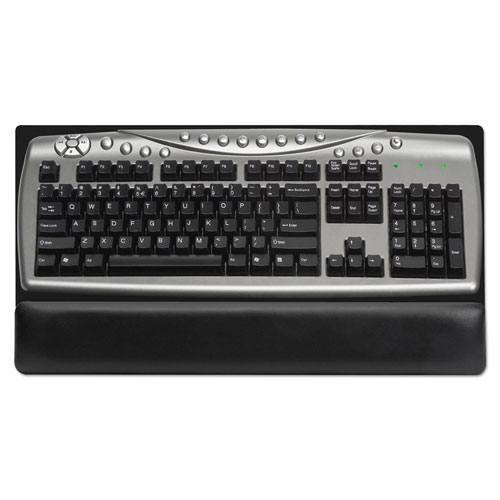 Kelly Computer Supplies Keyboard Wrist Rest, Non-Skid Base, Foam, 19 x 10 x 1, Black