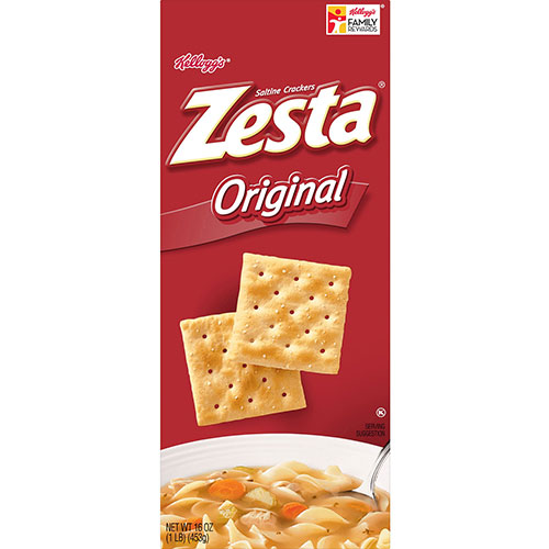 Kellogg's Zesta Saltine Crackers - Original - 16 oz - 1 Box